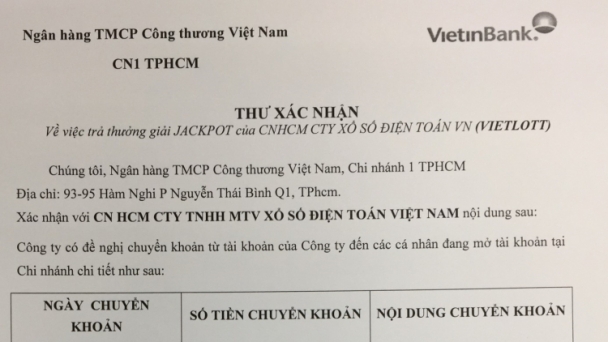 Bộ Tài chính và Vietlott bác tin đồn sai sự thật về xổ số điện toán Mega 6/45